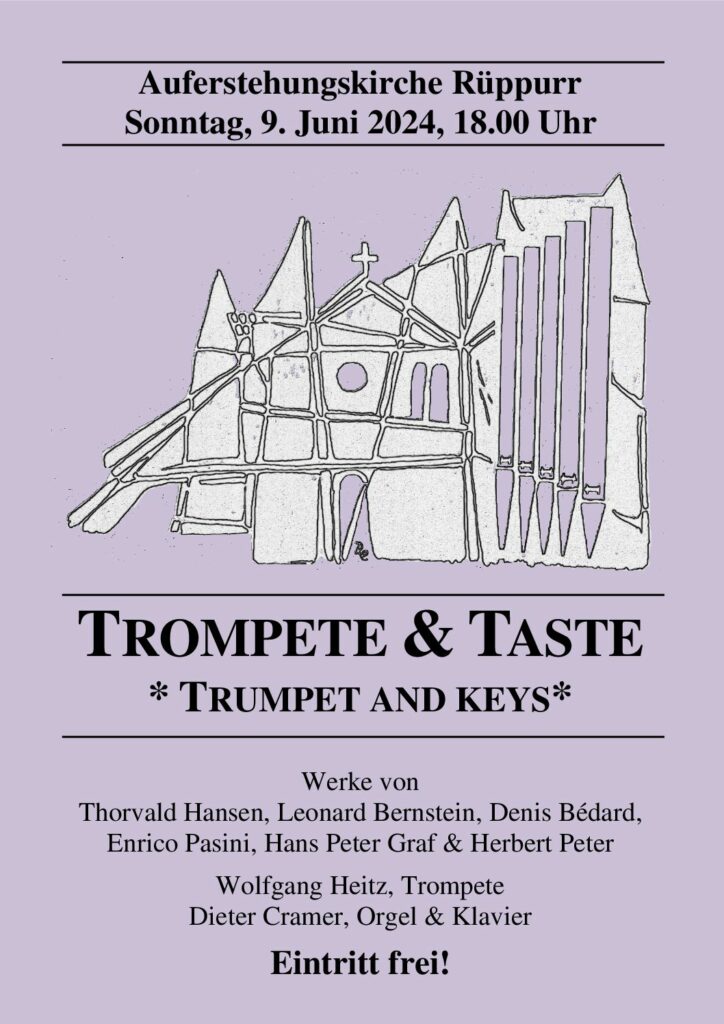 thumbnail of Trompete & Orgelkonzert Trompete & Taste 2024 Werbung