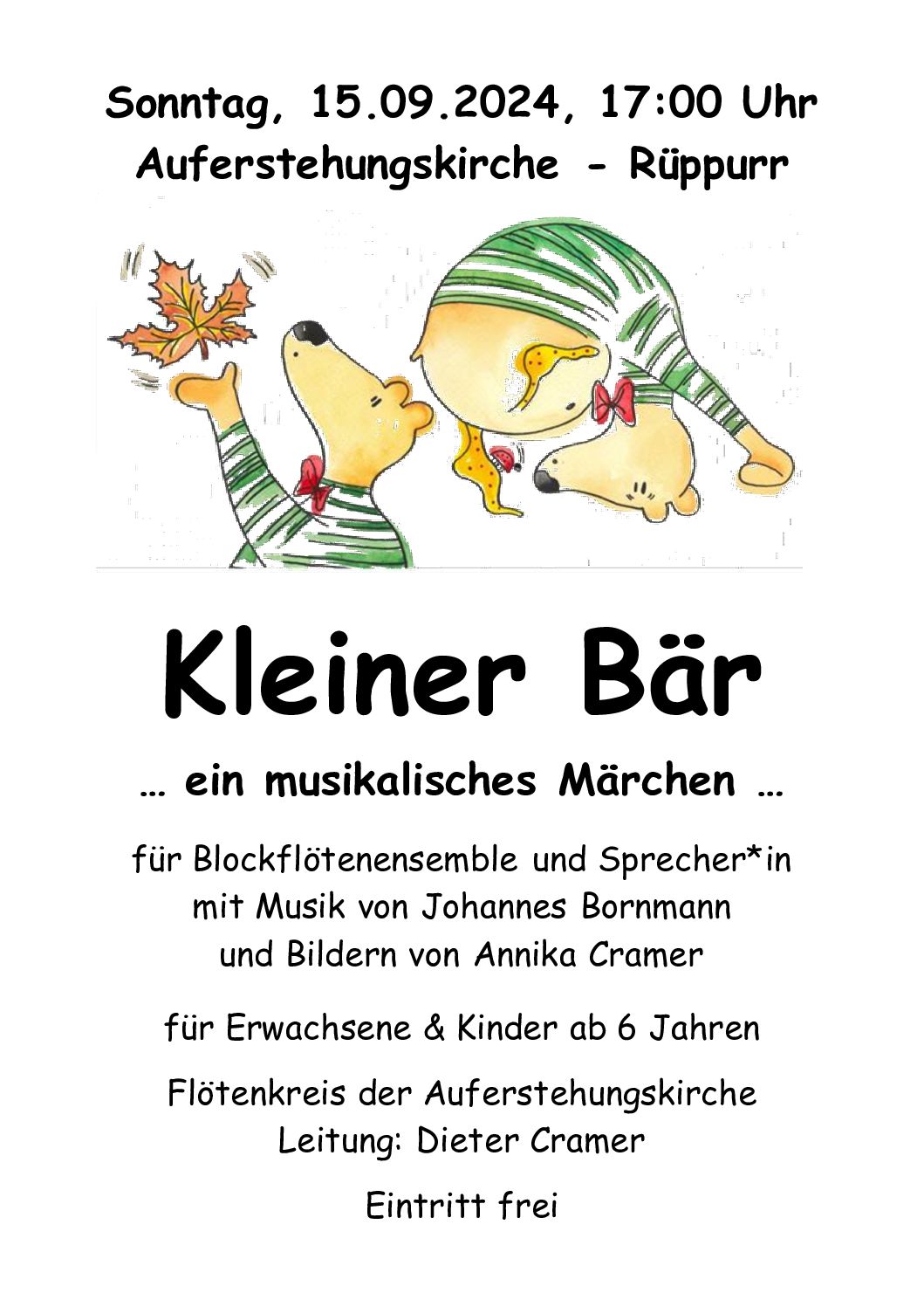 thumbnail of Plakat – Kleiner Bär 09.2024